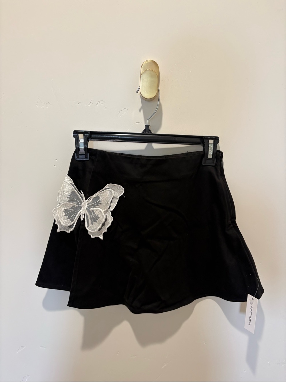 For Love & Lemons Auden Black Mini Skirt | Size XS